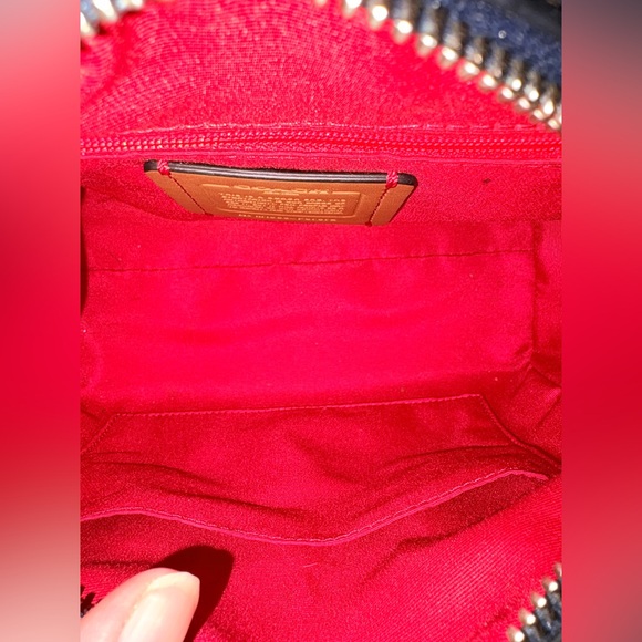 💙❤️ Coach Mini Bennett Satchel — Signature Canvas + Leather F57672 - Picture 12 of 14